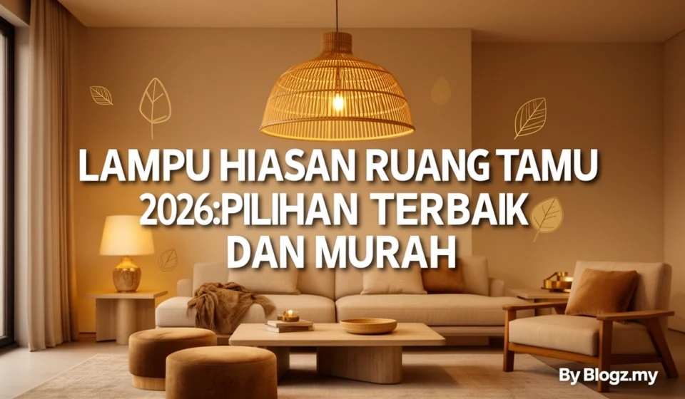 Lampu Hiasan Ruang Tamu 2026: Pilihan Terbaik dan Murah