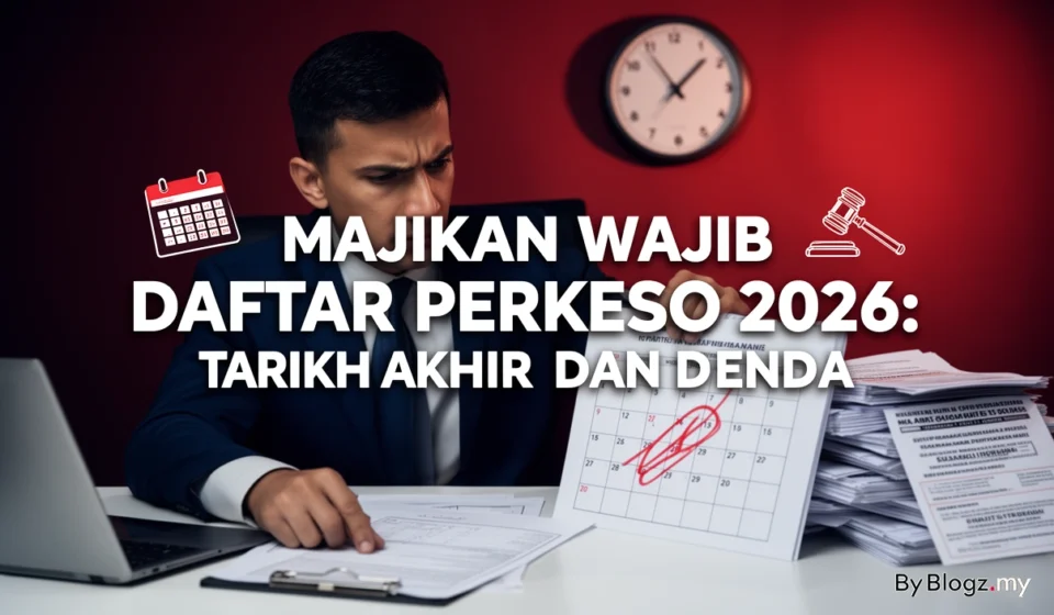 Majikan Wajib Daftar PERKESO 2026: Tarikh Akhir dan Denda