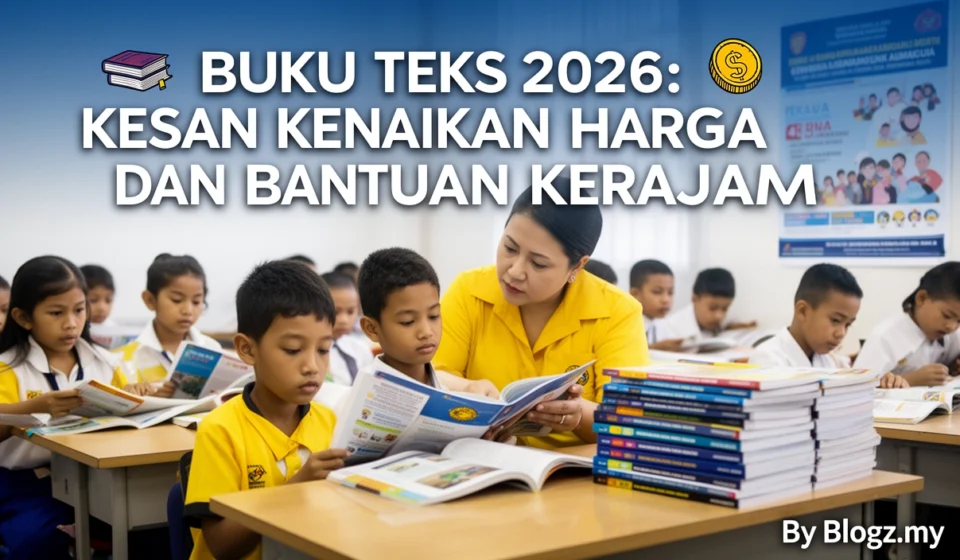 Buku Teks 2026: Kesan Kenaikan Harga dan Bantuan Kerajaan
