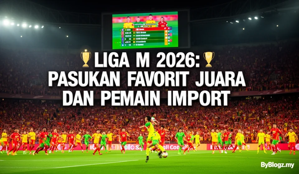 Liga M 2026: Pasukan Favorit Juara dan Pemain Import