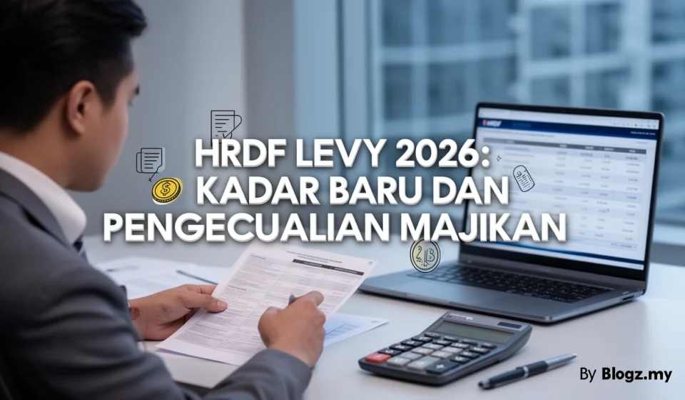 HRDF Levy 2026: Kadar Baru dan Pengecualian Majikan