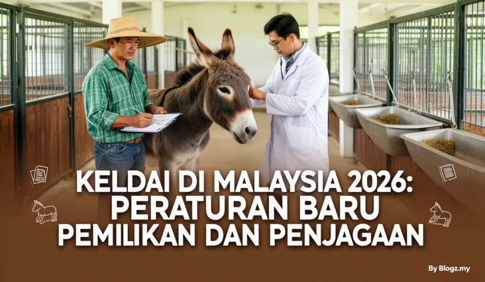 Keldai di Malaysia 2026: Peraturan Baru Pemilikan dan Penjagaan