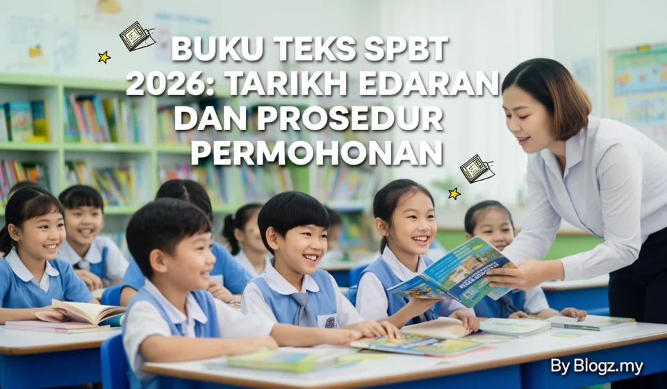 Buku Teks SPBT 2026: Tarikh Edaran dan Prosedur Permohonan