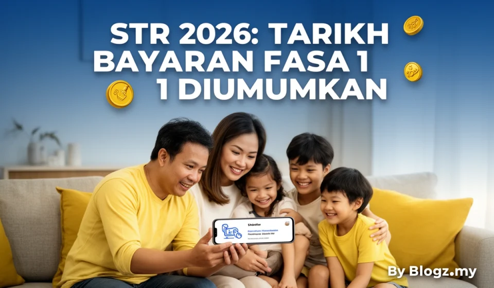STR 2026: Tarikh Bayaran Fasa 1 Diumumkan