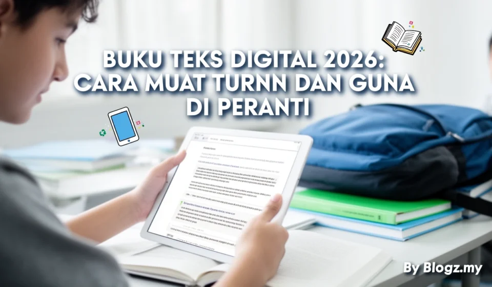 Buku Teks Digital 2026: Cara Muat Turun dan Guna di Peranti