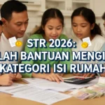 STR 2026: Jumlah Bantuan Mengikut Kategori Isi Rumah