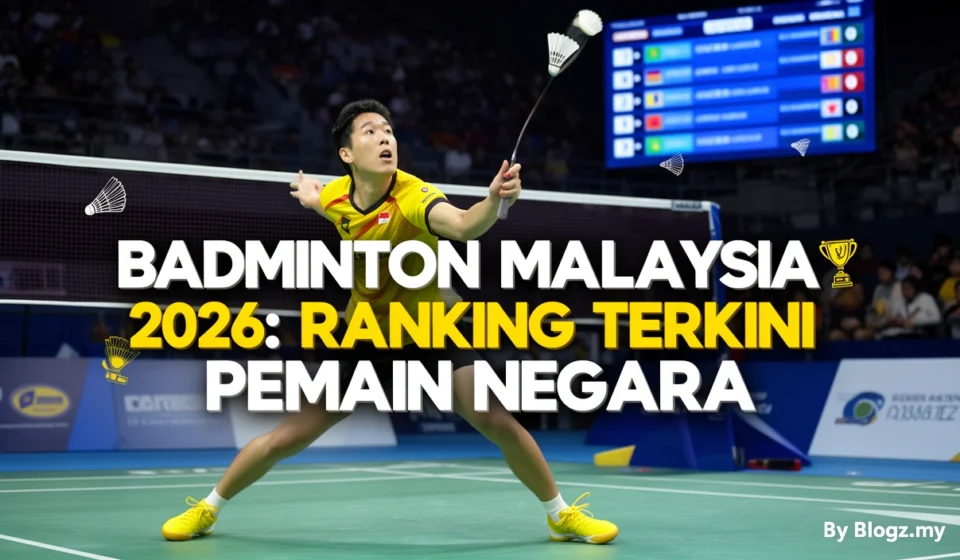 Badminton Malaysia 2026: Ranking Terkini Pemain Negara