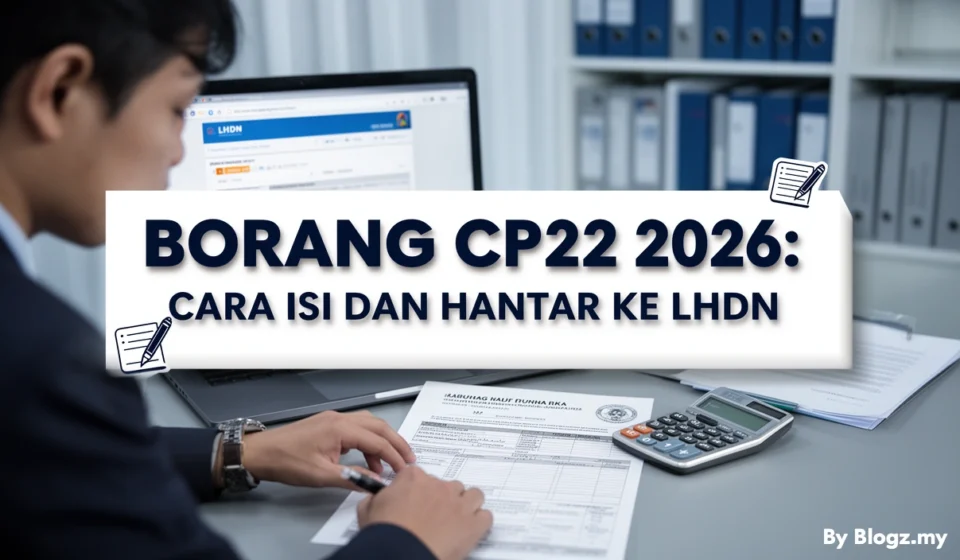 Borang CP22 2026: Cara Isi dan Hantar Ke LHDN
