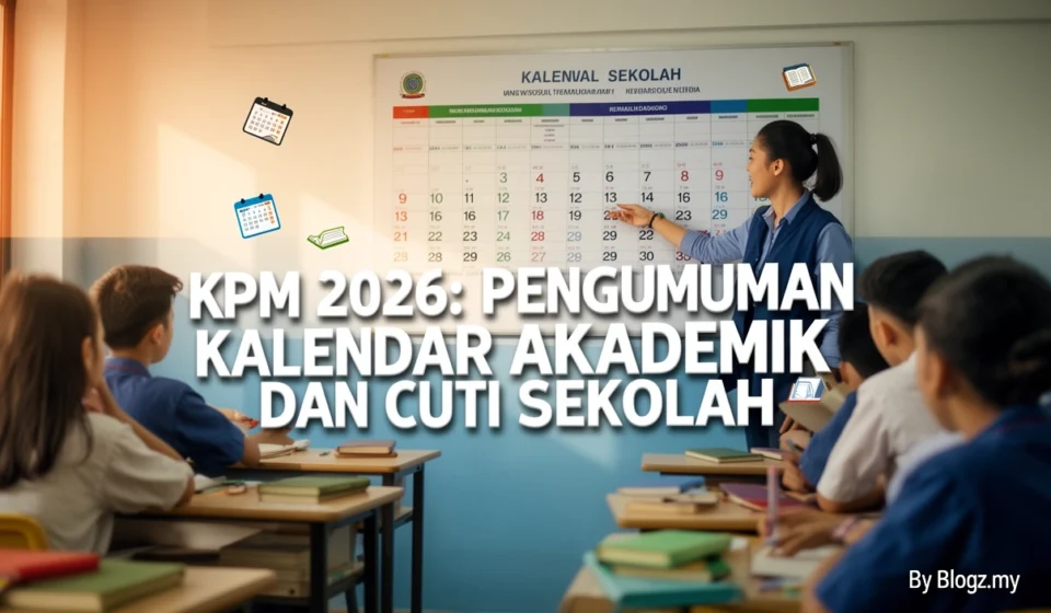KPM 2026: Pengumuman Kalendar Akademik dan Cuti Sekolah
