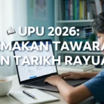UPU 2026: Semakan Tawaran dan Tarikh Rayuan