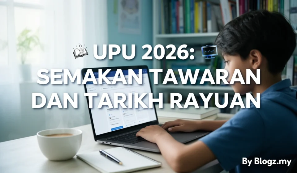 UPU 2026: Semakan Tawaran dan Tarikh Rayuan