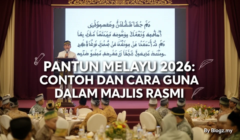 Pantun Melayu 2026: Contoh dan Cara Guna dalam Majlis Rasmi