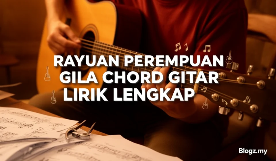Rayuan Perempuan Gila Chord Gitar Lirik Lengkap