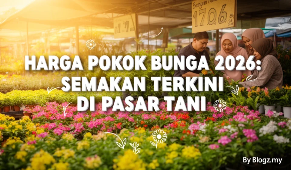 Harga Pokok Bunga 2026: Semakan Terkini di Pasar Tani