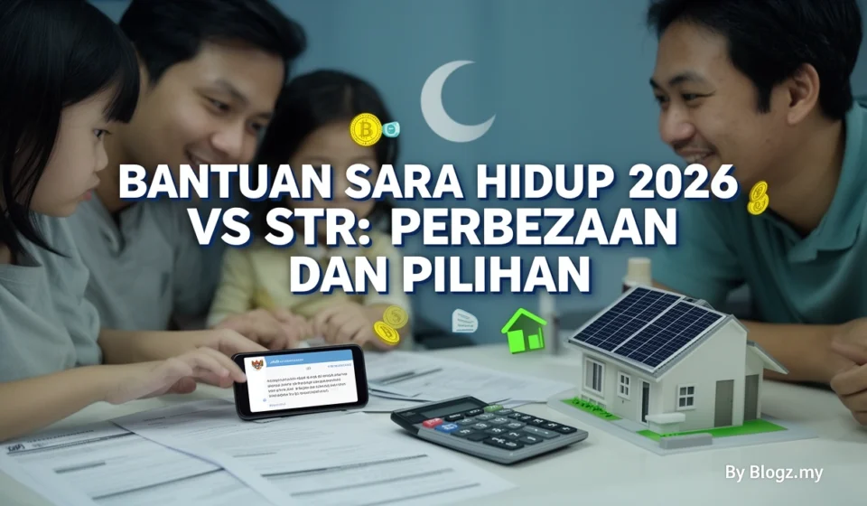 Bantuan Sara Hidup 2026 vs STR: Perbezaan dan Pilihan