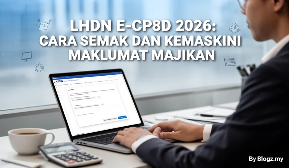 LHDN e-CP8D 2026: Cara Semak dan Kemaskini Maklumat Majikan