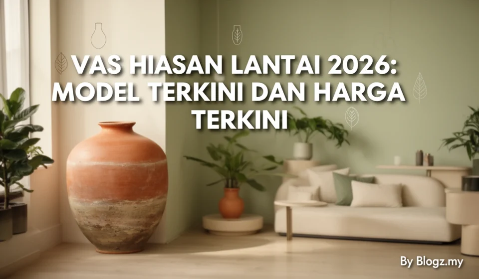 Vas Hiasan Lantai 2026: Model Terkini dan Harga Terkini