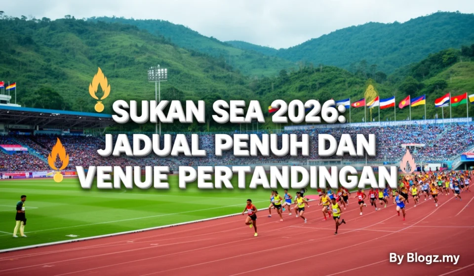 Sukan SEA 2026: Jadual Penuh dan Venue Pertandingan