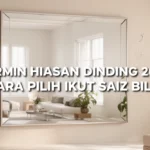 Gaji Minimum 2026: Kadar Terkini dan Tarikh Kuat Kuasa Cermin Hiasan Dinding 2026: Cara Pilih Ikut Saiz Bilik