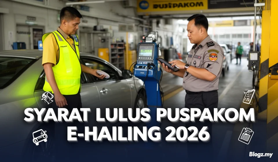 Syarat Lulus Puspakom e-Hailing 2026