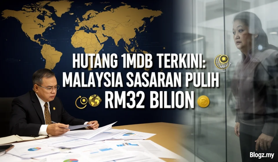 Hutang 1MDB Terkini: Malaysia Sasaran Pulih RM32 Bilion