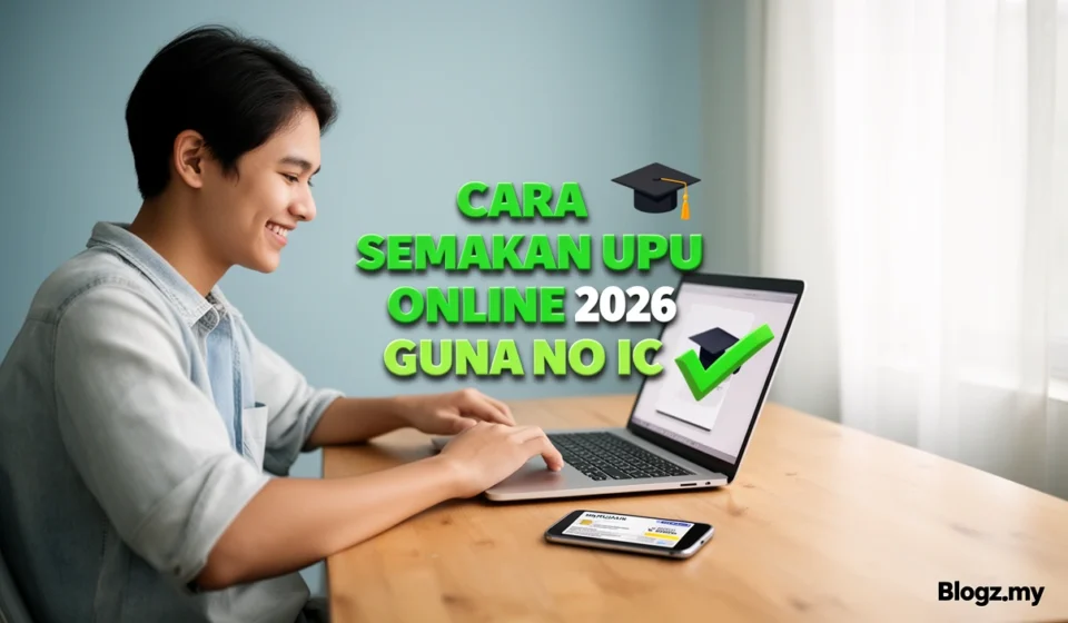 Cara Semakan UPU Online 2026 Guna No IC