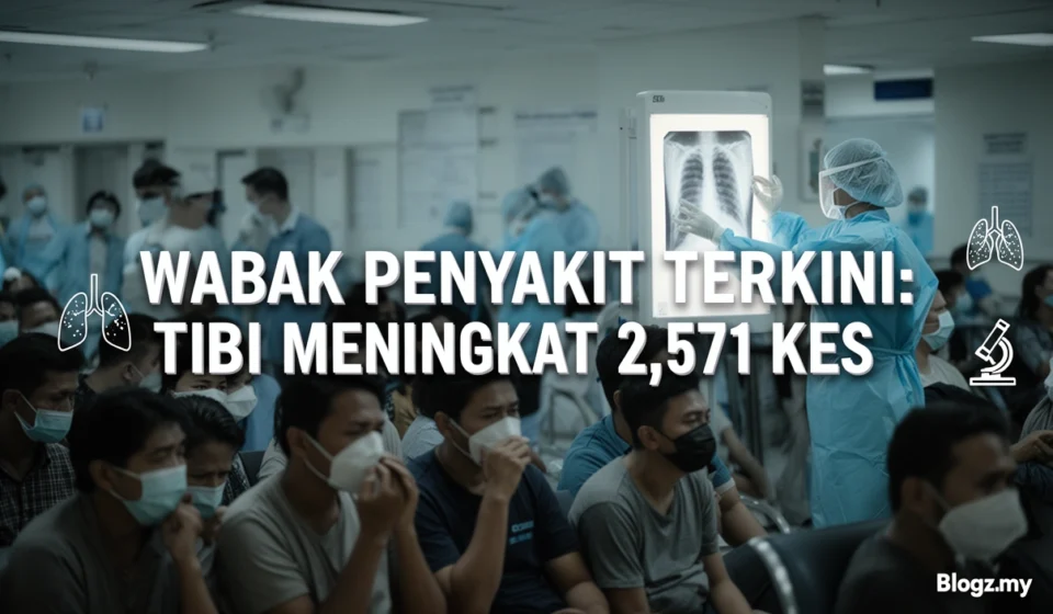 Wabak Penyakit Terkini: Tibi Meningkat 2,571 Kes