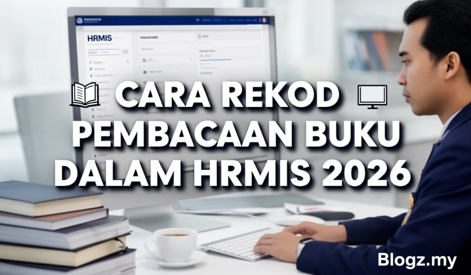 Cara Rekod Pembacaan Buku Dalam HRMIS 2026