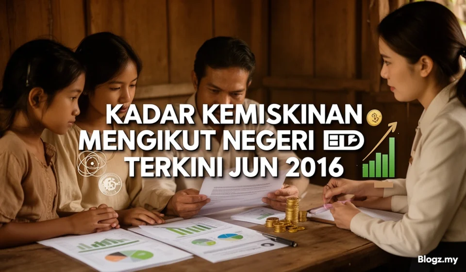 Kadar Kemiskinan Mengikut Negeri Terkini Jun 2026