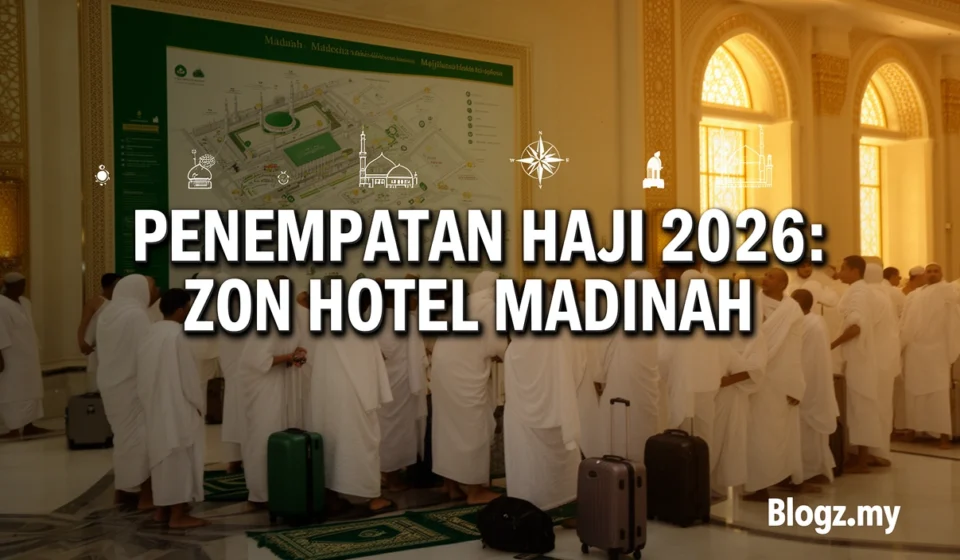 Penempatan Haji 2026: Zon Hotel Madinah