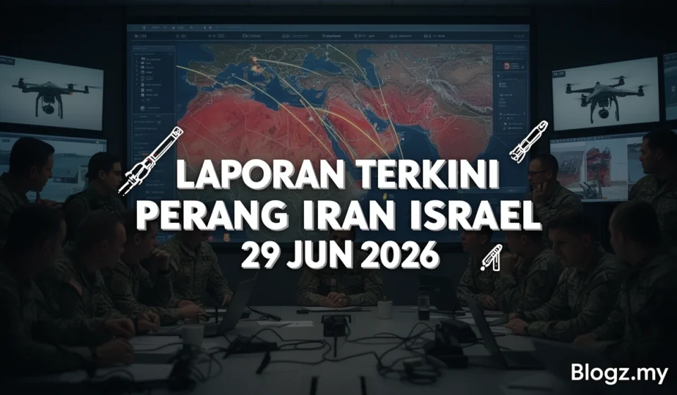 Laporan Terkini Perang Iran Israel 29 Jun 2026