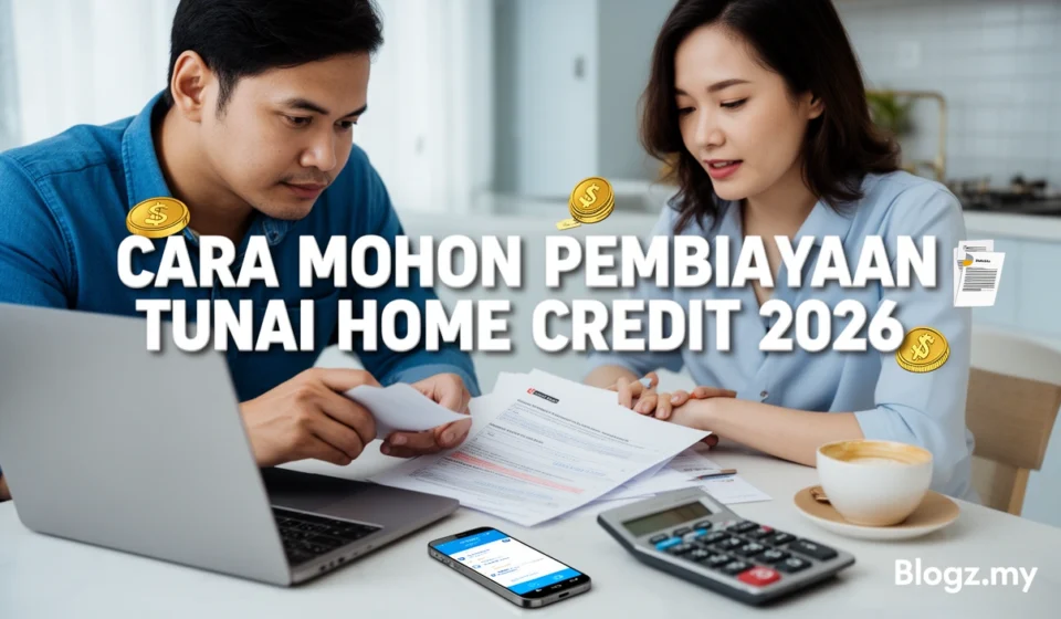 Cara Mohon Pembiayaan Tunai Home Credit 2026