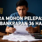 Cara Mohon Pelepasan Kebankrapan 36 Hari