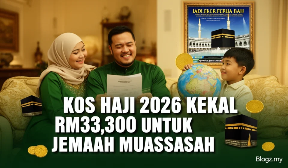 Kos Haji 2026 Kekal RM33,300 Untuk Jemaah Muassasah