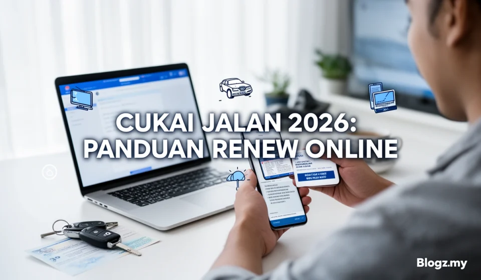 Cukai Jalan 2026: Panduan Renew Online