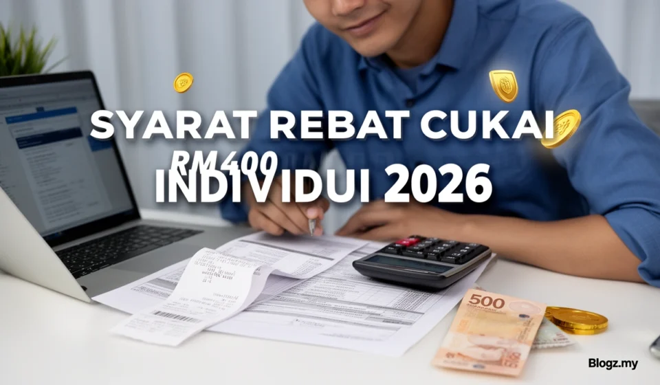 Syarat Rebat Cukai RM400 Individu 2026 Syarat Rebat Cukai RM400 Individu 2026