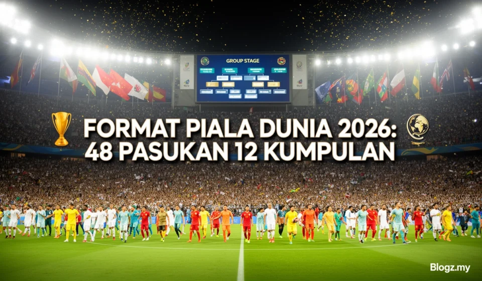 Format Piala Dunia 2026: 48 Pasukan 12 Kumpulan Format Piala Dunia 2026: 48 Pasukan 12 Kumpulan
