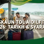 Diskaun Tol Aidilfitri 2026: Tarikh & Syarat