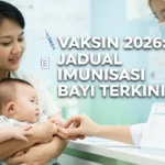 Vaksin 2026: Jadual Imunisasi Bayi Terkini