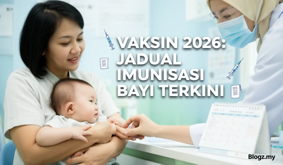 Vaksin 2026: Jadual Imunisasi Bayi Terkini
