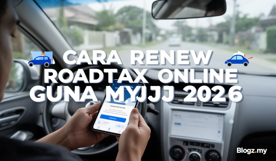 Cara Renew Roadtax Online Guna MyJPJ 2026