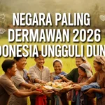Negara Paling Dermawan 2026 Indonesia Ungguli Dunia