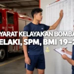 Syarat Kelayakan Bomba: Lelaki, SPM, BMI 19-26