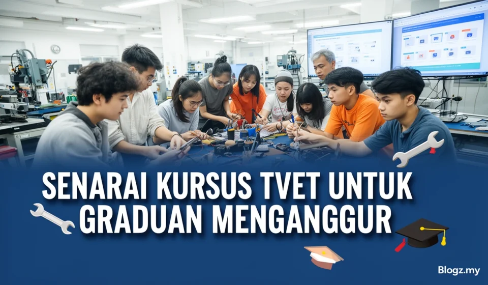 Senarai Kursus TVET Untuk Graduan Menganggur