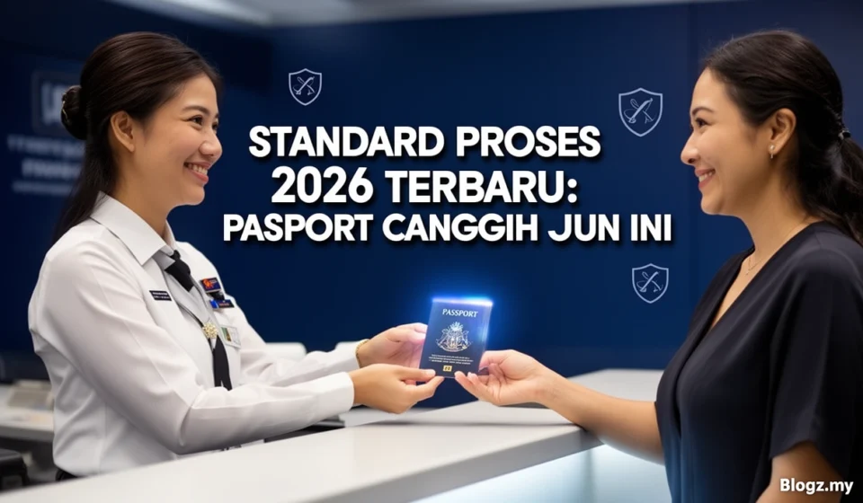 Standard Proses 2026 Terbaru: Pasport Canggih Jun Ini