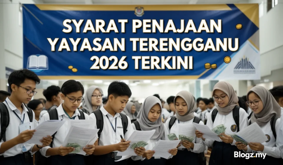 Syarat Penajaan Yayasan Terengganu 2026 Terkini