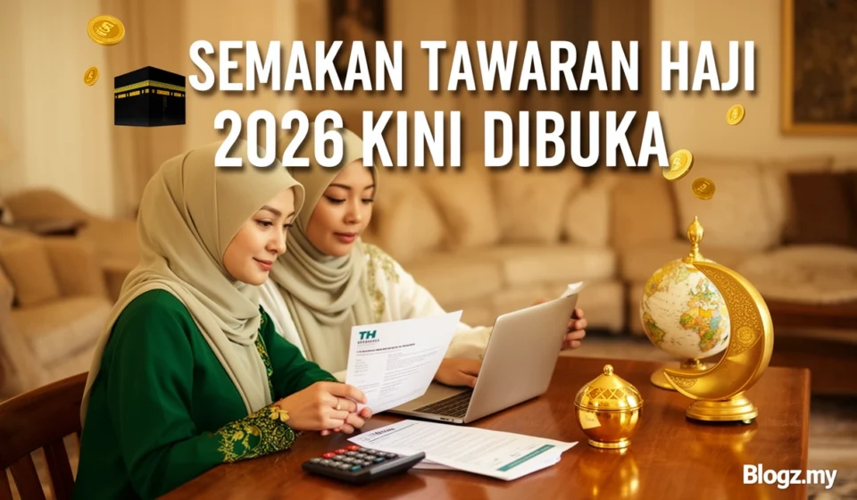 Semakan Tawaran Haji 2026 Kini Dibuka Semakan Tawaran Haji 2026 Kini Dibuka