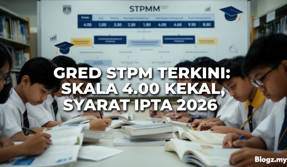 Gred STPM Terkini: Skala 4.00 Kekal, Syarat IPTA 2026