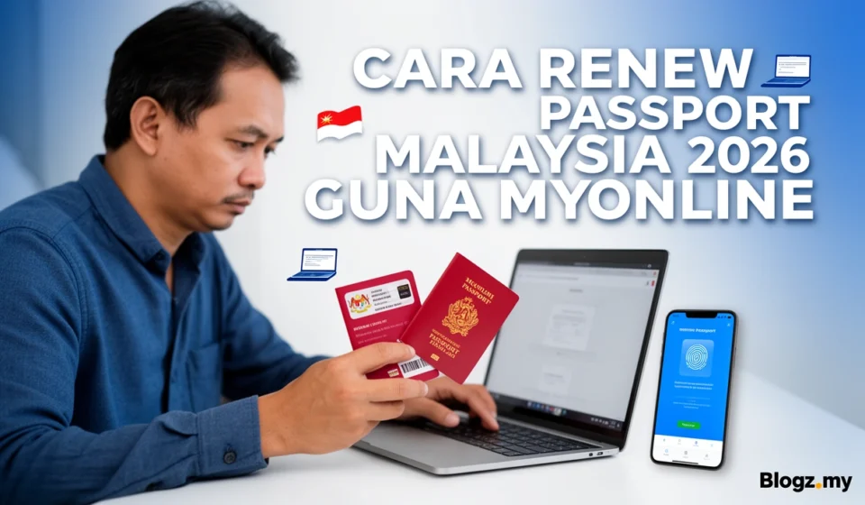 Cara Renew Passport Malaysia 2026 Guna MyOnline