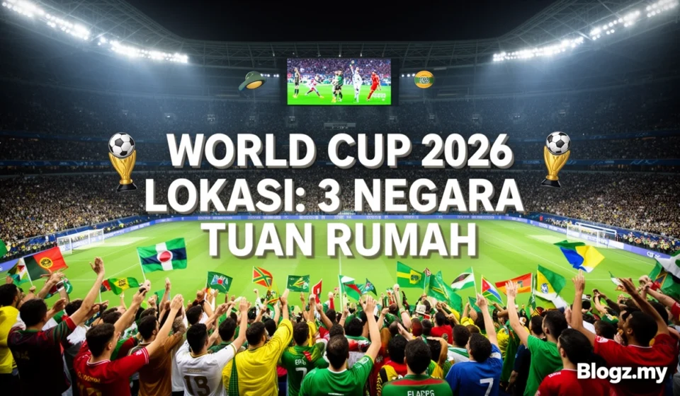 World Cup 2026 Lokasi: 3 Negara Tuan Rumah